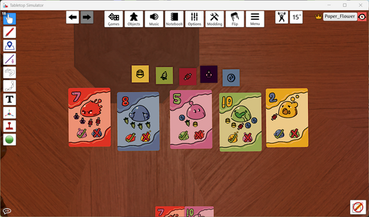 Squelsh: Eat and Be Eaten Now On Tabletop Simulator - Out of Play