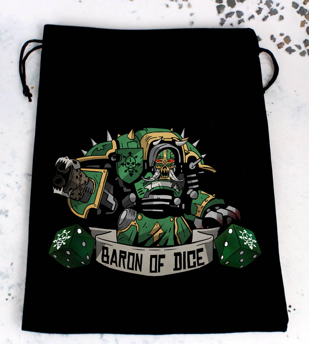 Premium Black Dice Bags - Out of Play