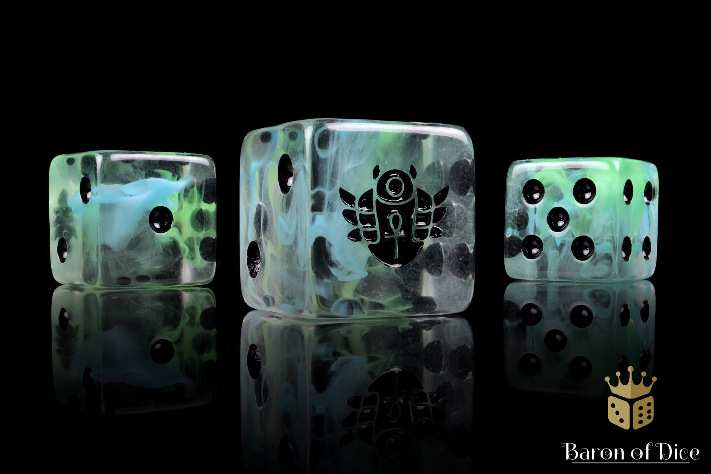 Day of the Dead Dice - Scarab - Out of Play