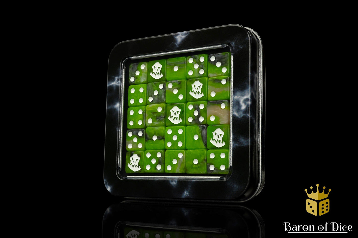 Orc Dice - White - Out of Play