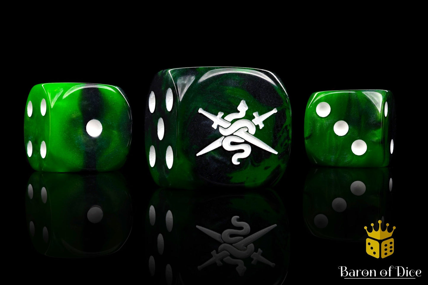 Shadow Vipers Dice - Warp Touched - Out of Play