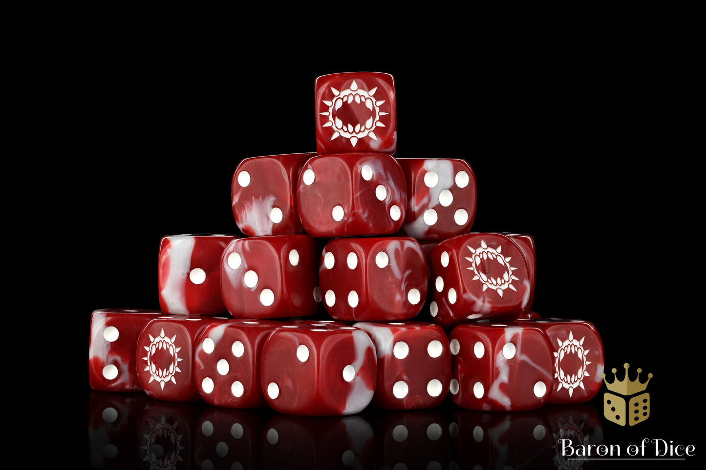 Carnage Dice - Red - Out of Play