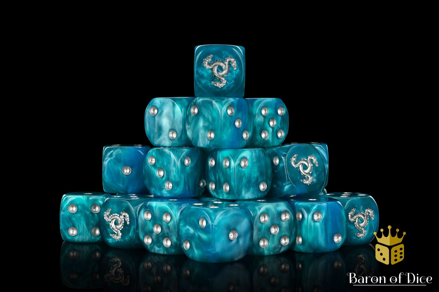 Hydra Dice - Serpent Blue - Out of Play