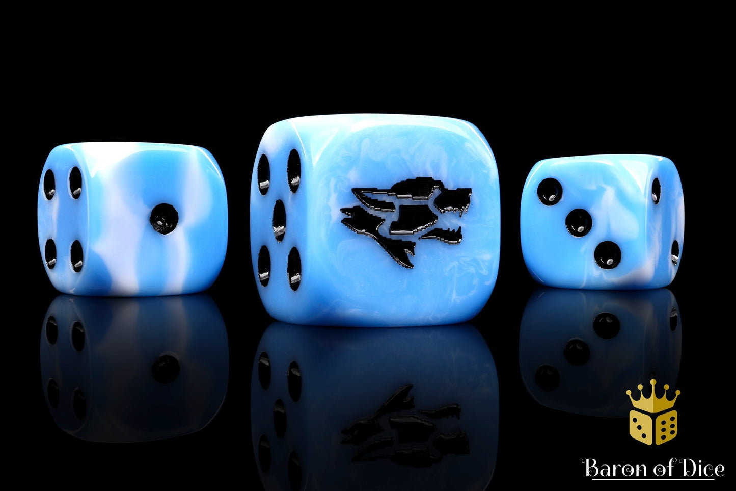 Frost Wolf Dice - Out of Play