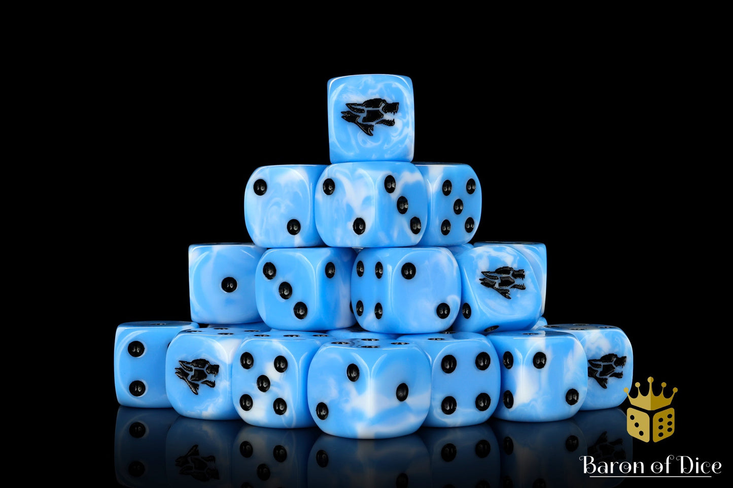 Frost Wolf Dice - Out of Play