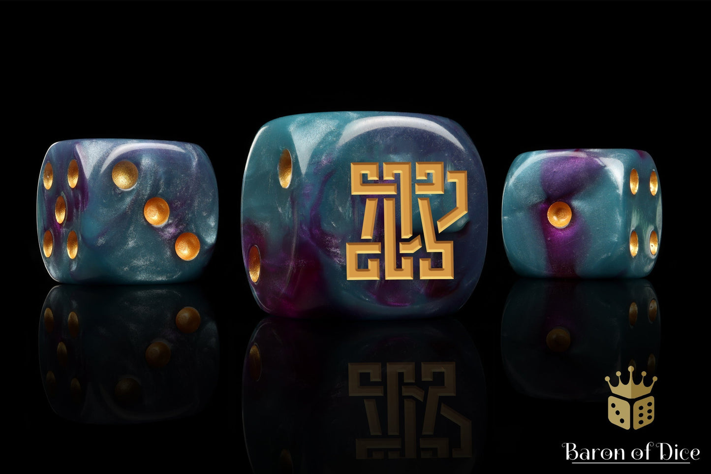 Clan McFlaggon Dice - Infinity - Out of Play