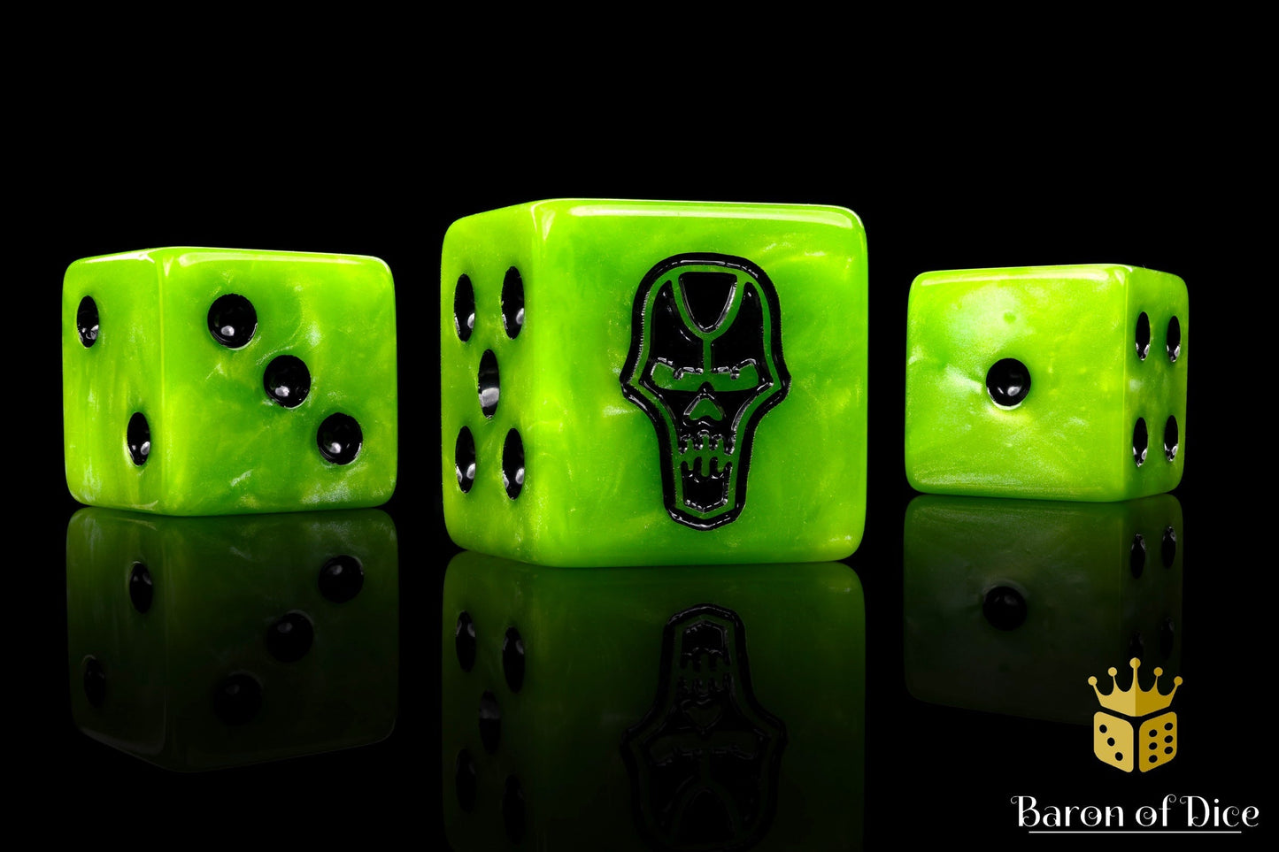 Day of the Dead Dice - Skull - Out of Play