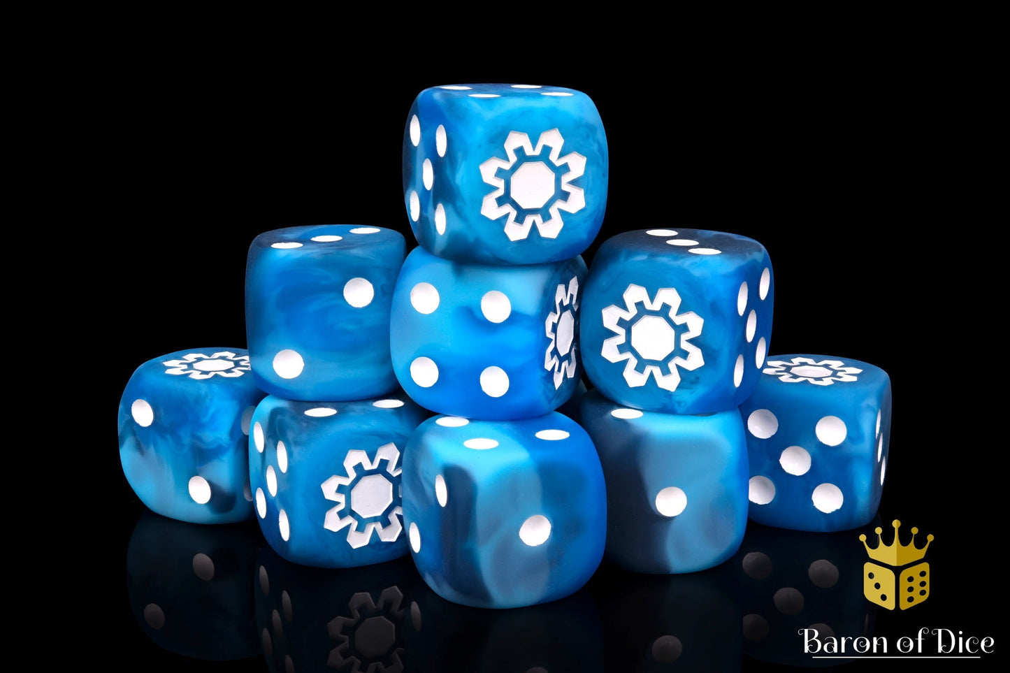 Frozen Cog Dice - Out of Play