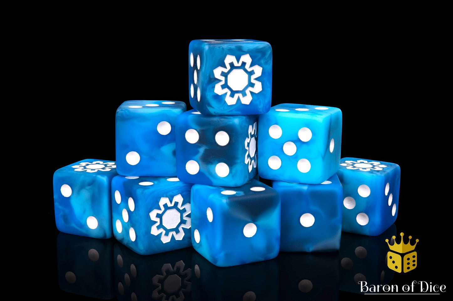 Frozen Cog Dice - Out of Play