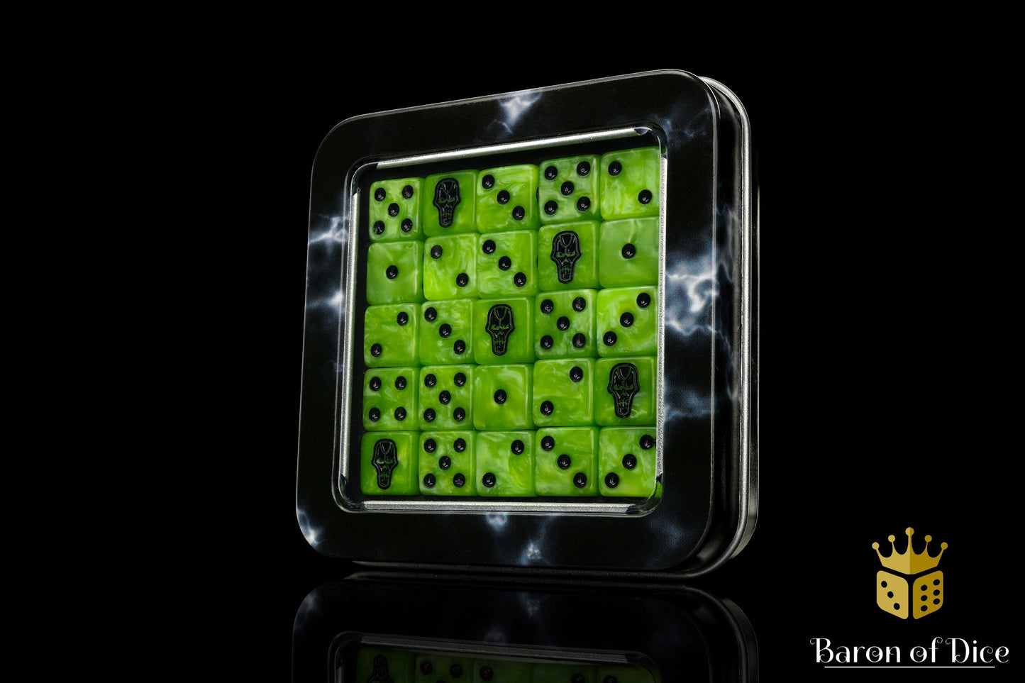 Day of the Dead Dice - Skull - Out of Play