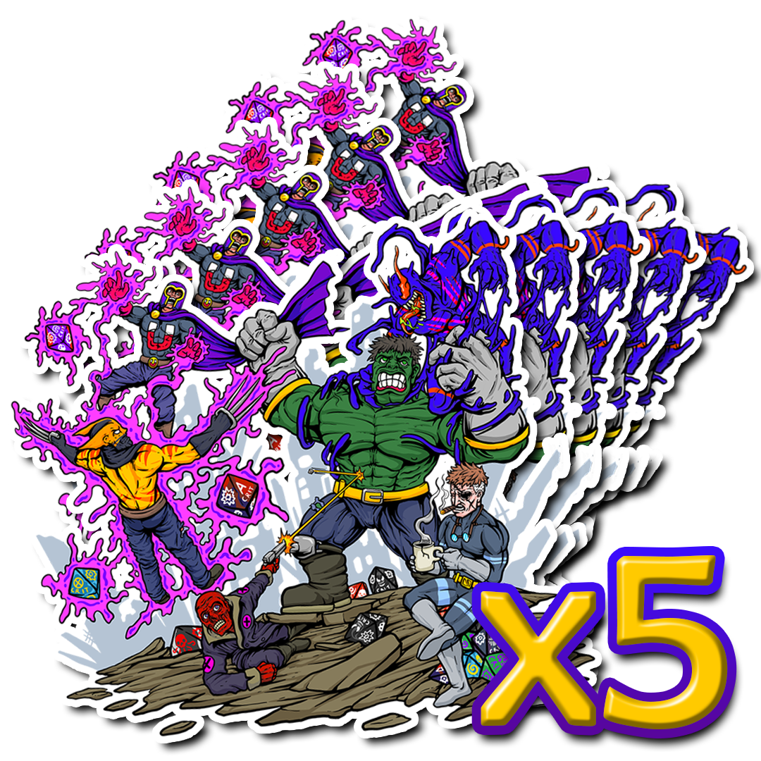 Premium Vinyl Stickers - Out of Play