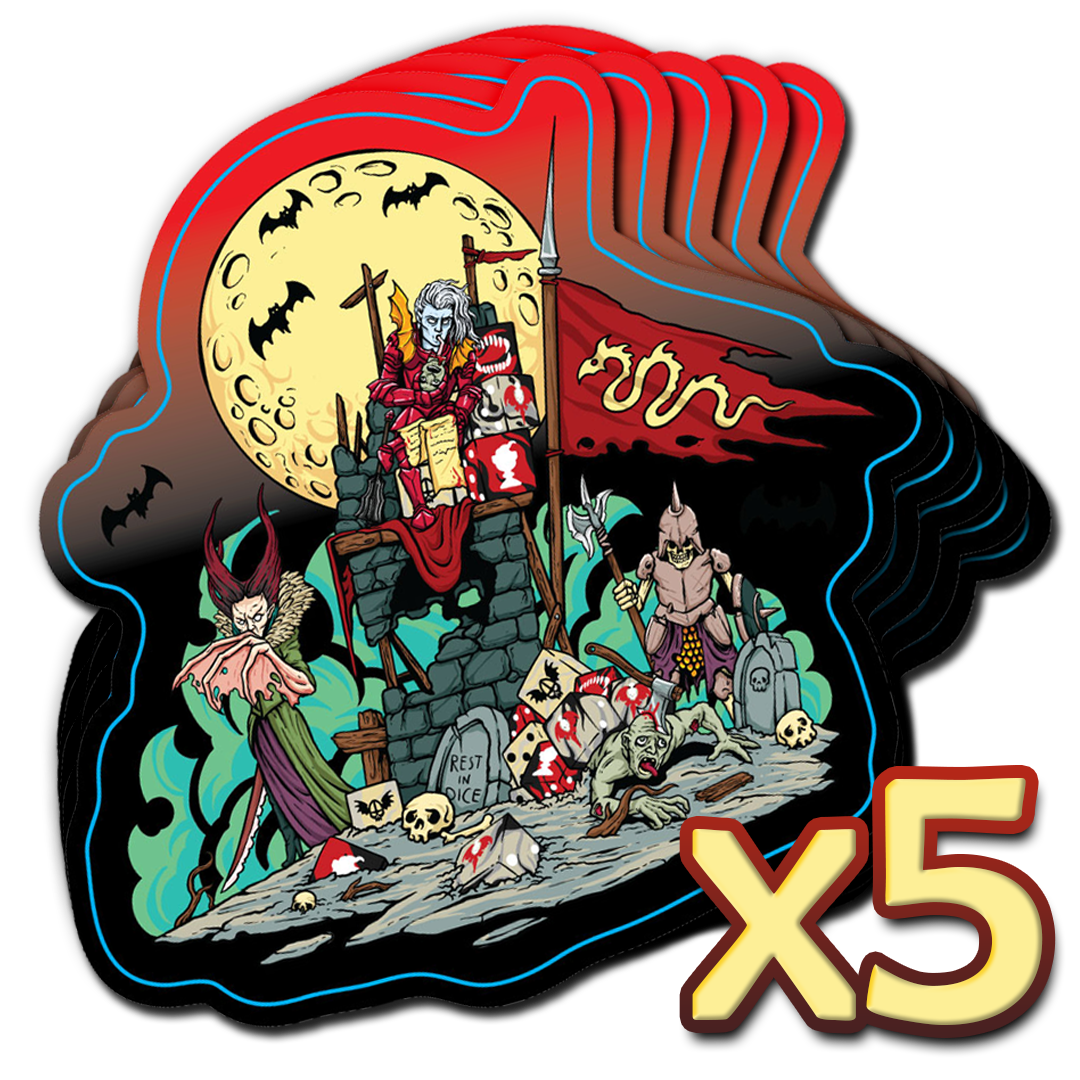 Premium Vinyl Stickers - Out of Play