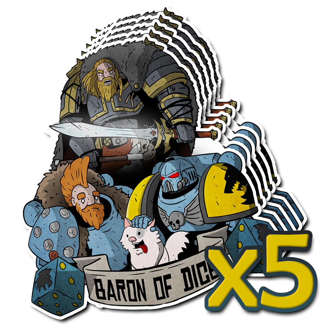 Premium Vinyl Stickers - Out of Play