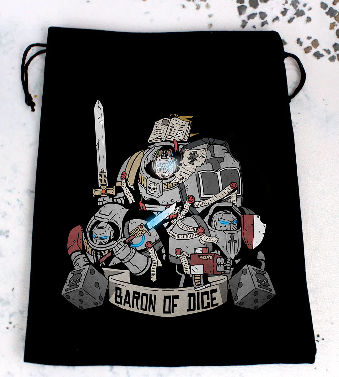 Premium Black Dice Bags - Out of Play