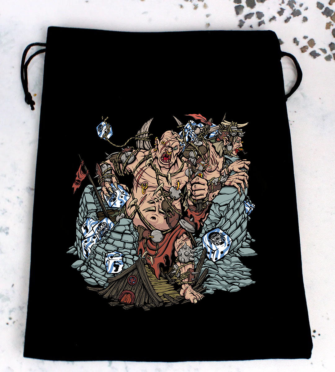 Premium Black Dice Bags - Out of Play