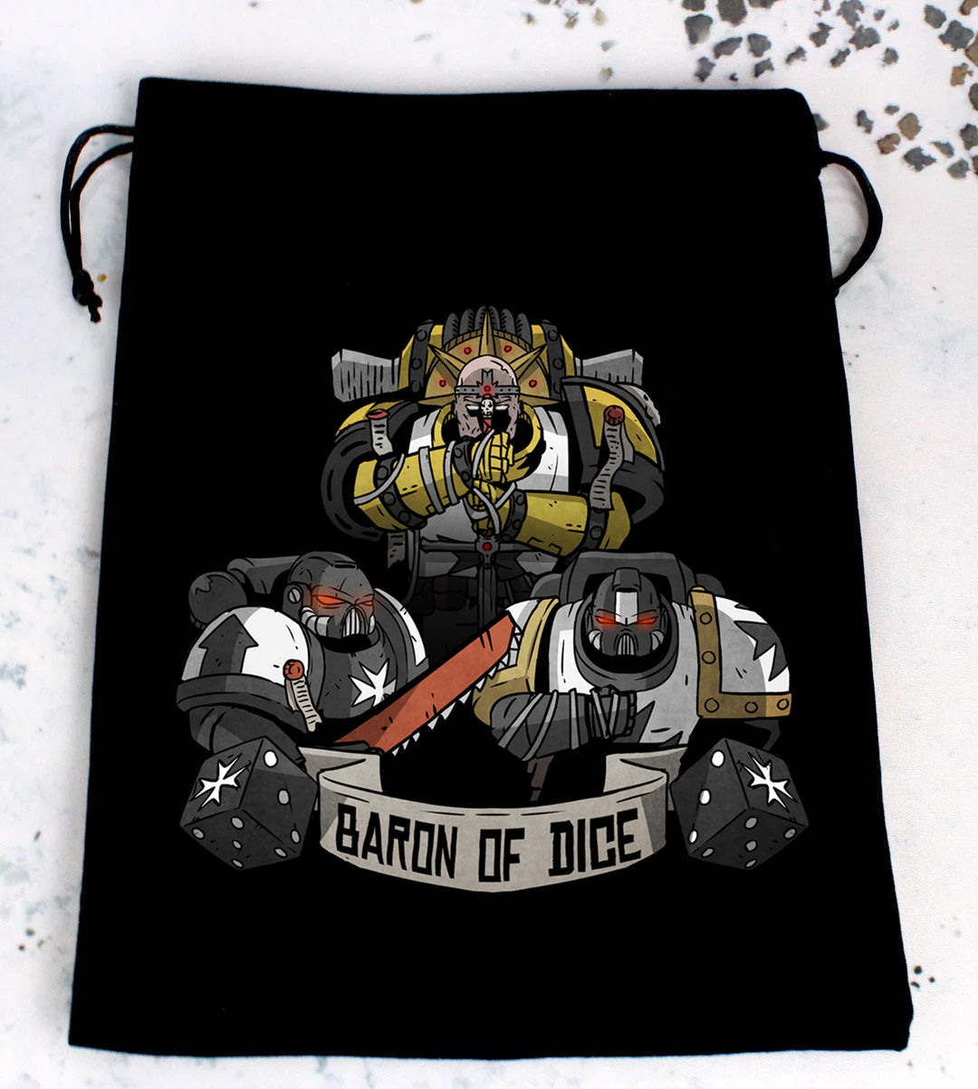 Premium Black Dice Bags - Out of Play