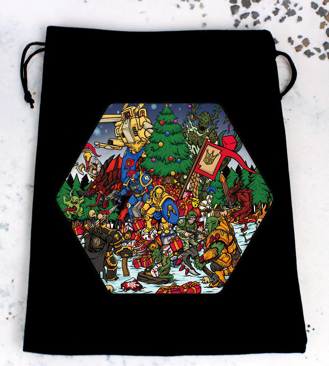 Premium Black Dice Bags - Out of Play