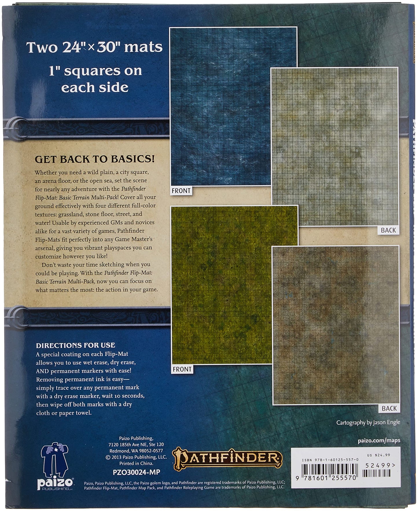 Pathfinder - Flip-Mat: Basic Terrain Multi-Pack - Out of Play