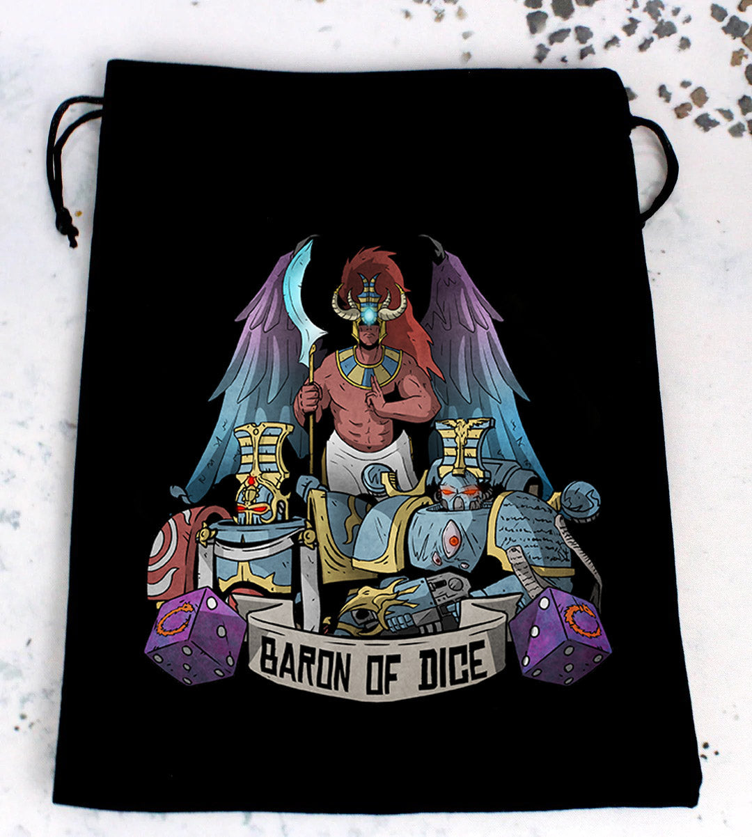 Premium Black Dice Bags - Out of Play