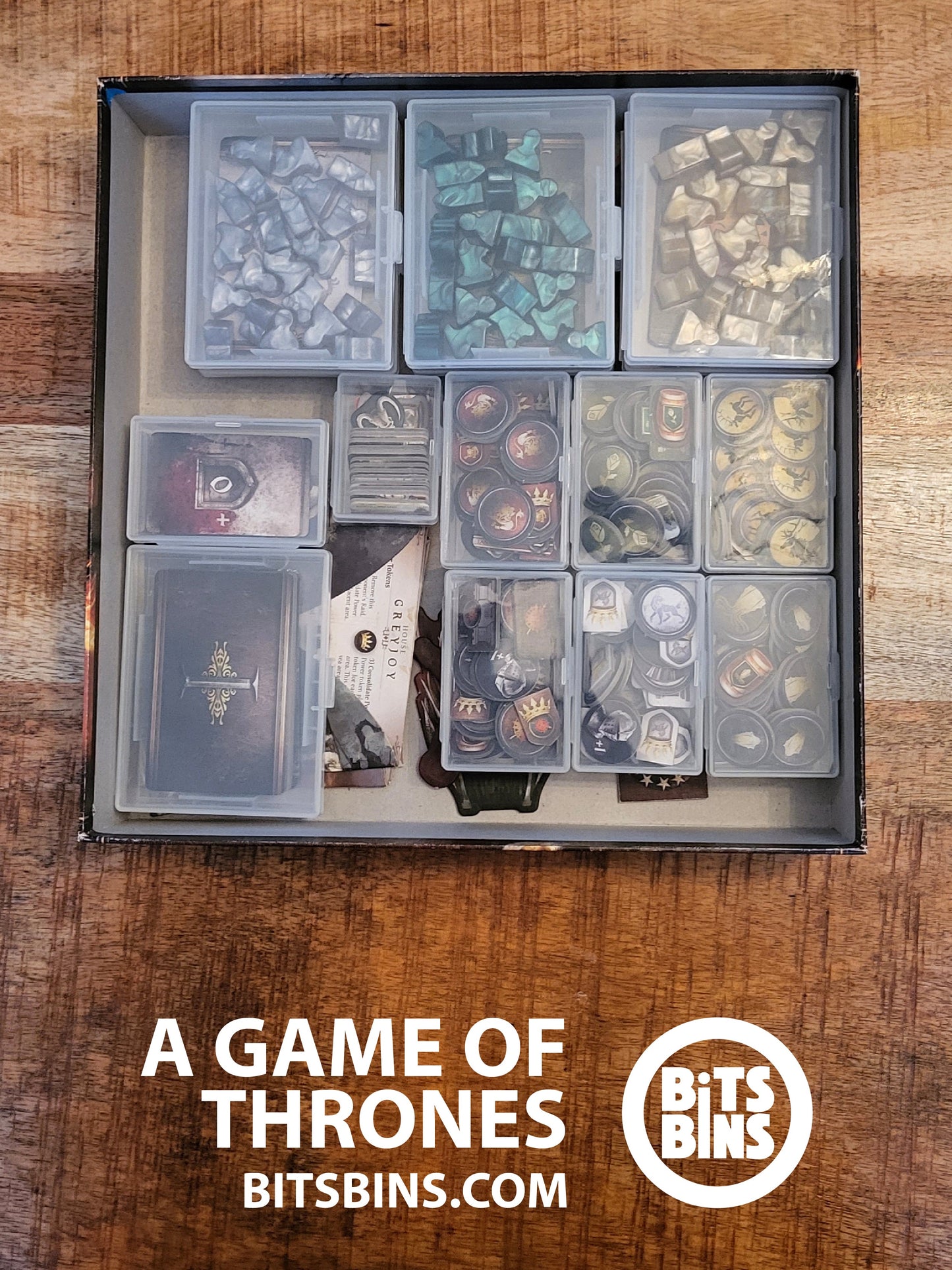 Bitsbins A Game of Thrones - 1 Mini, 7 Originals, 7 Card Boxes