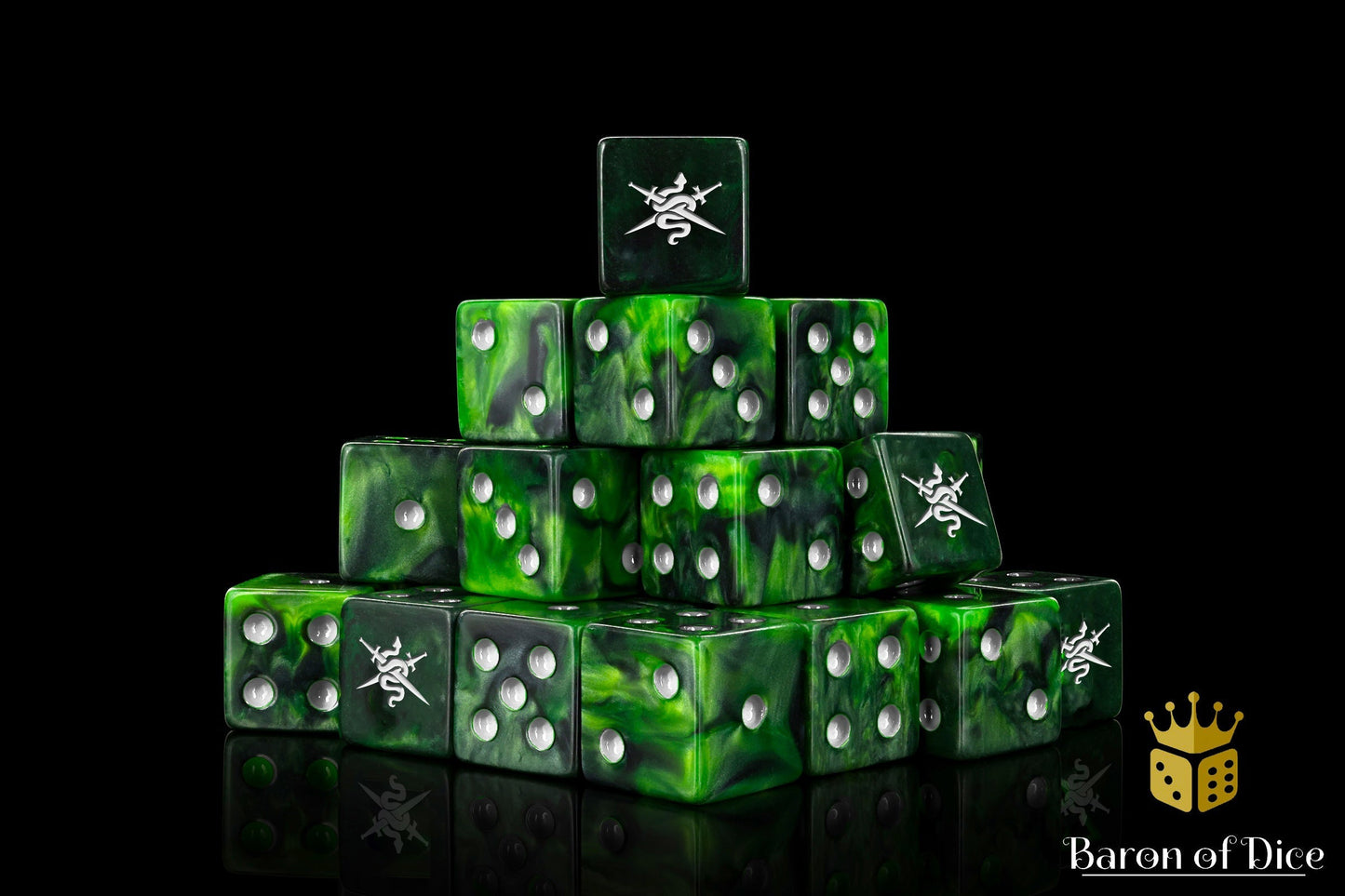 Shadow Vipers Dice - Warp Touched - Out of Play