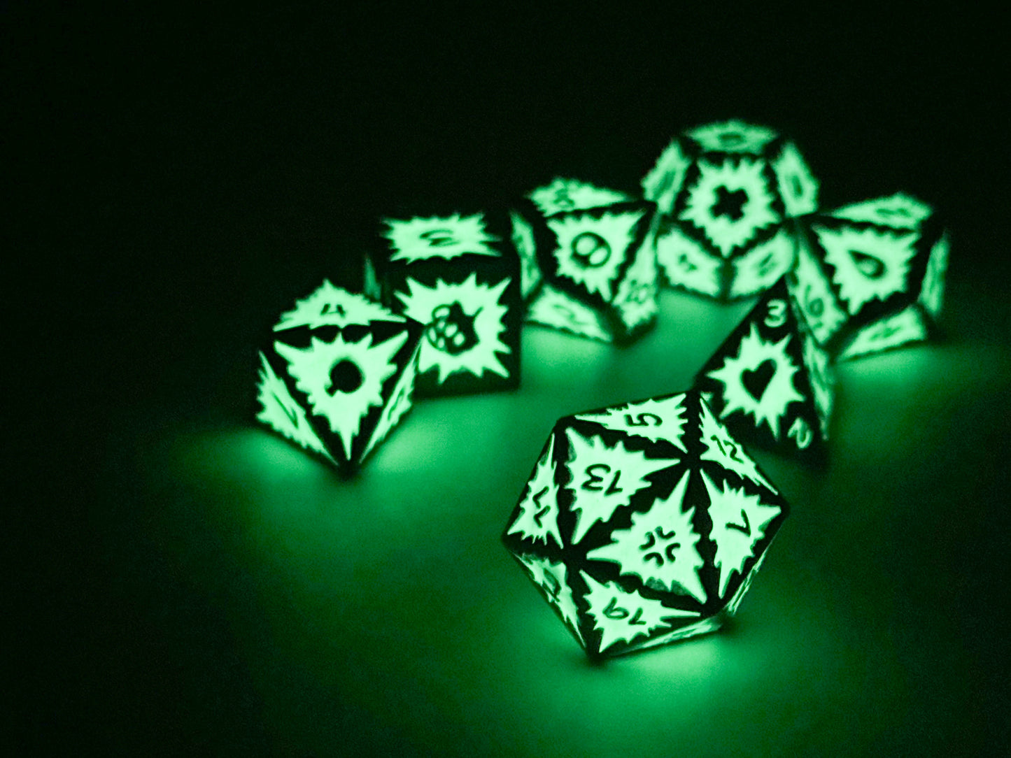 Anime Mystery Dice Set Norse Foundry