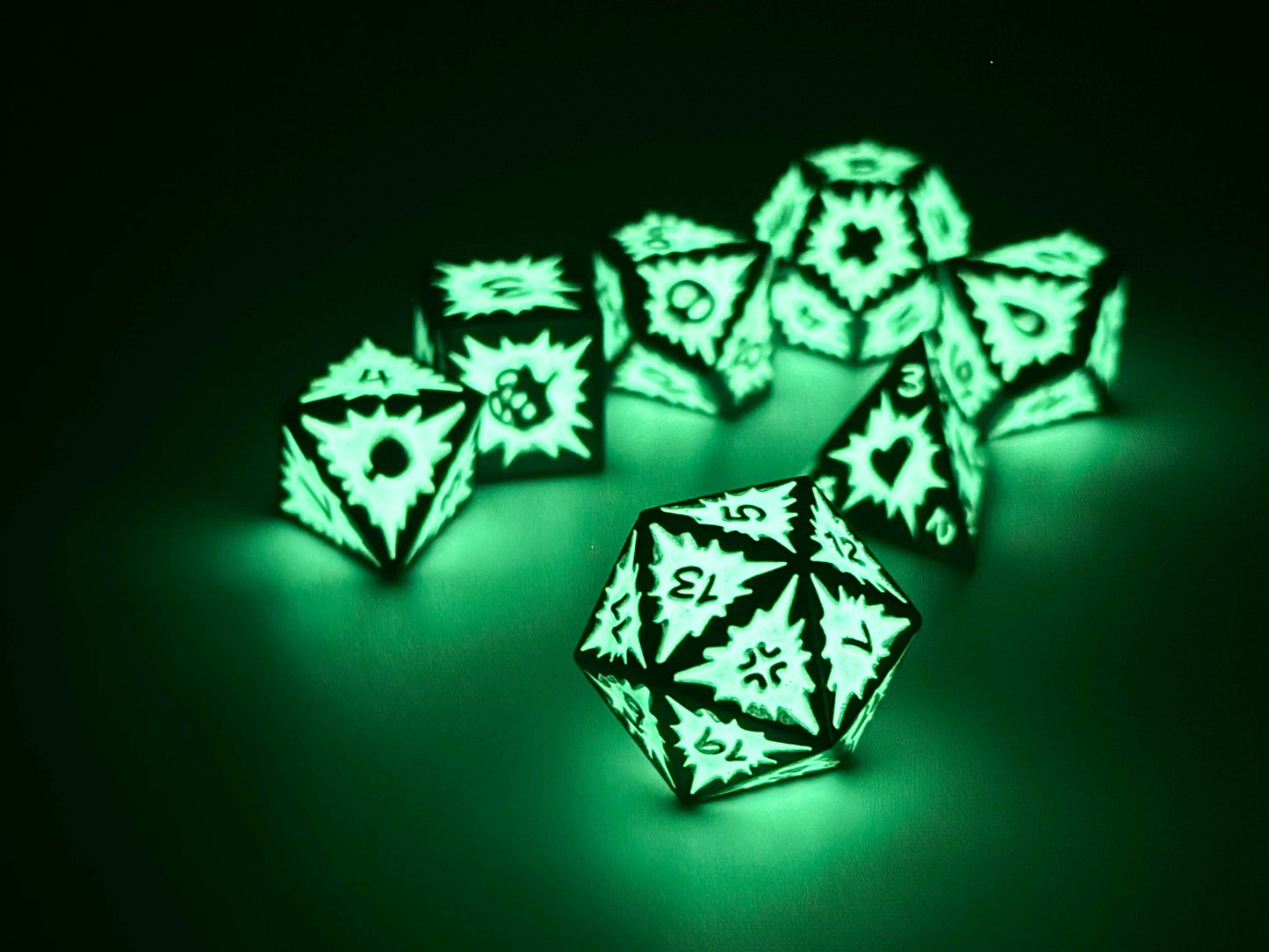 Anime Mystery Dice Set Norse Foundry