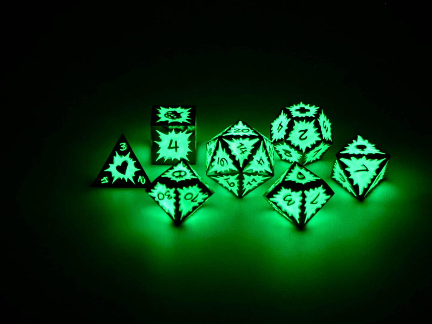 Anime Mystery Dice Set Norse Foundry