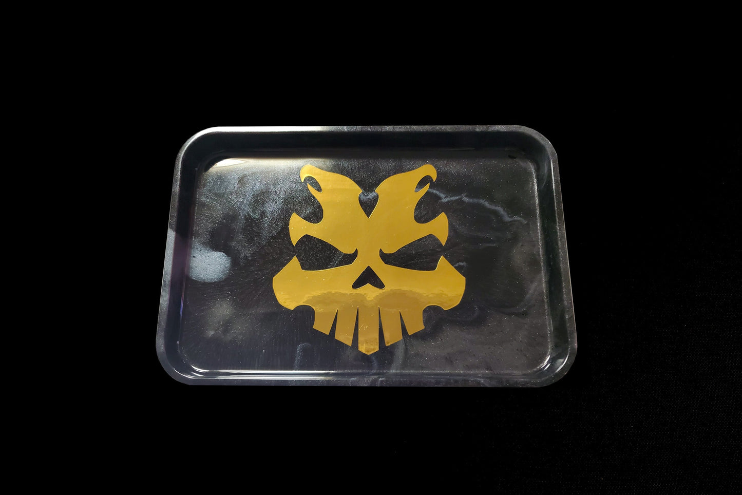 Hand-Cast Resin Dice Trays - Out of Play