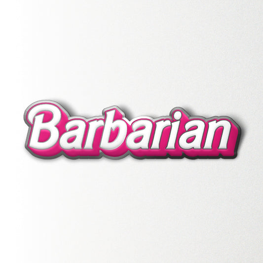 Barbarian - Enamel Pin - Out of Play