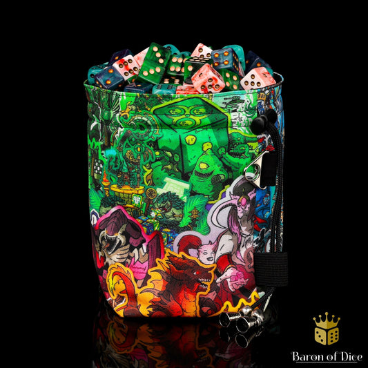 Baron Collage - Dice Bag - Out of Play