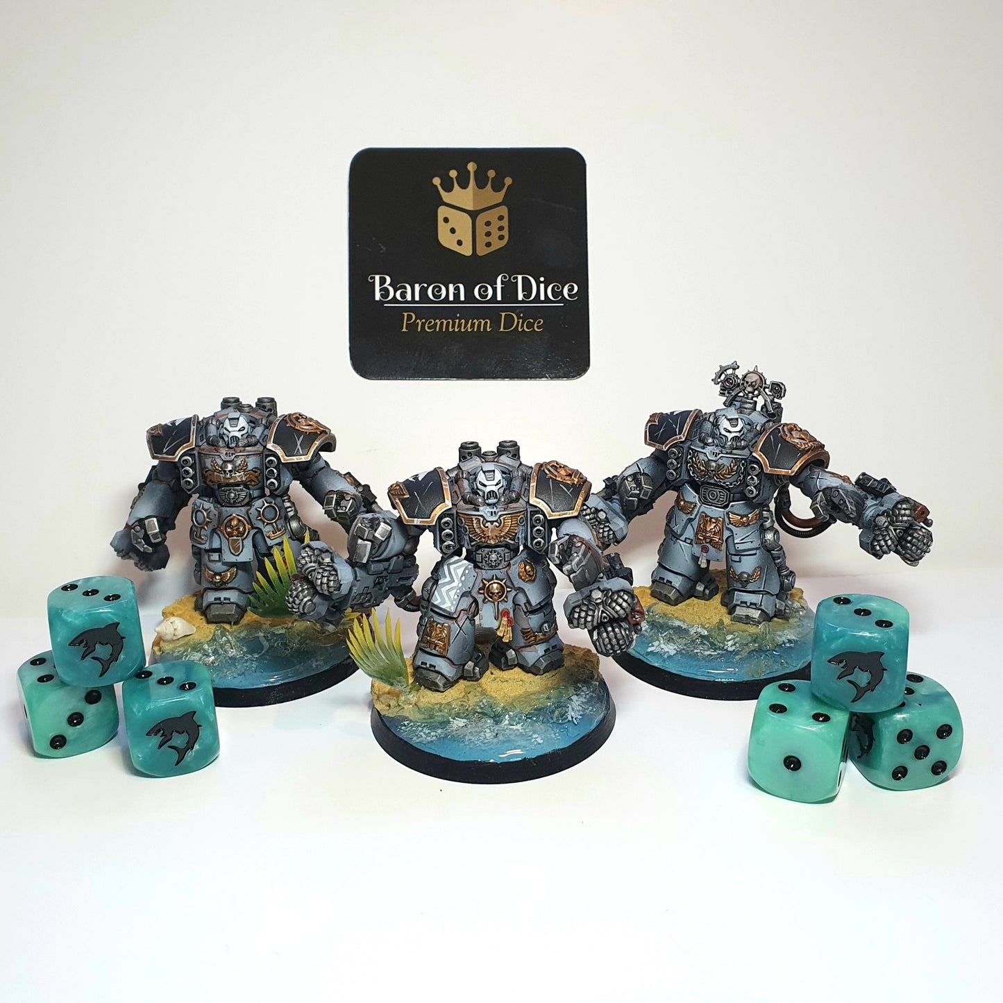 Carcharodon "Great White Shark" Dice - Out of Play