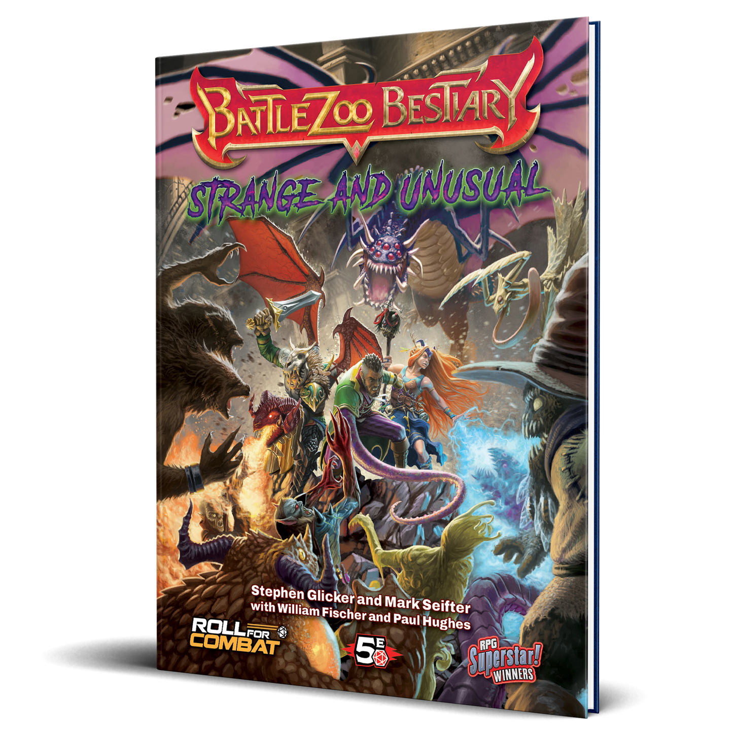 Battlezoo Bestiary: Strange & Unusual Hardcover & PDF Roll For Combat
