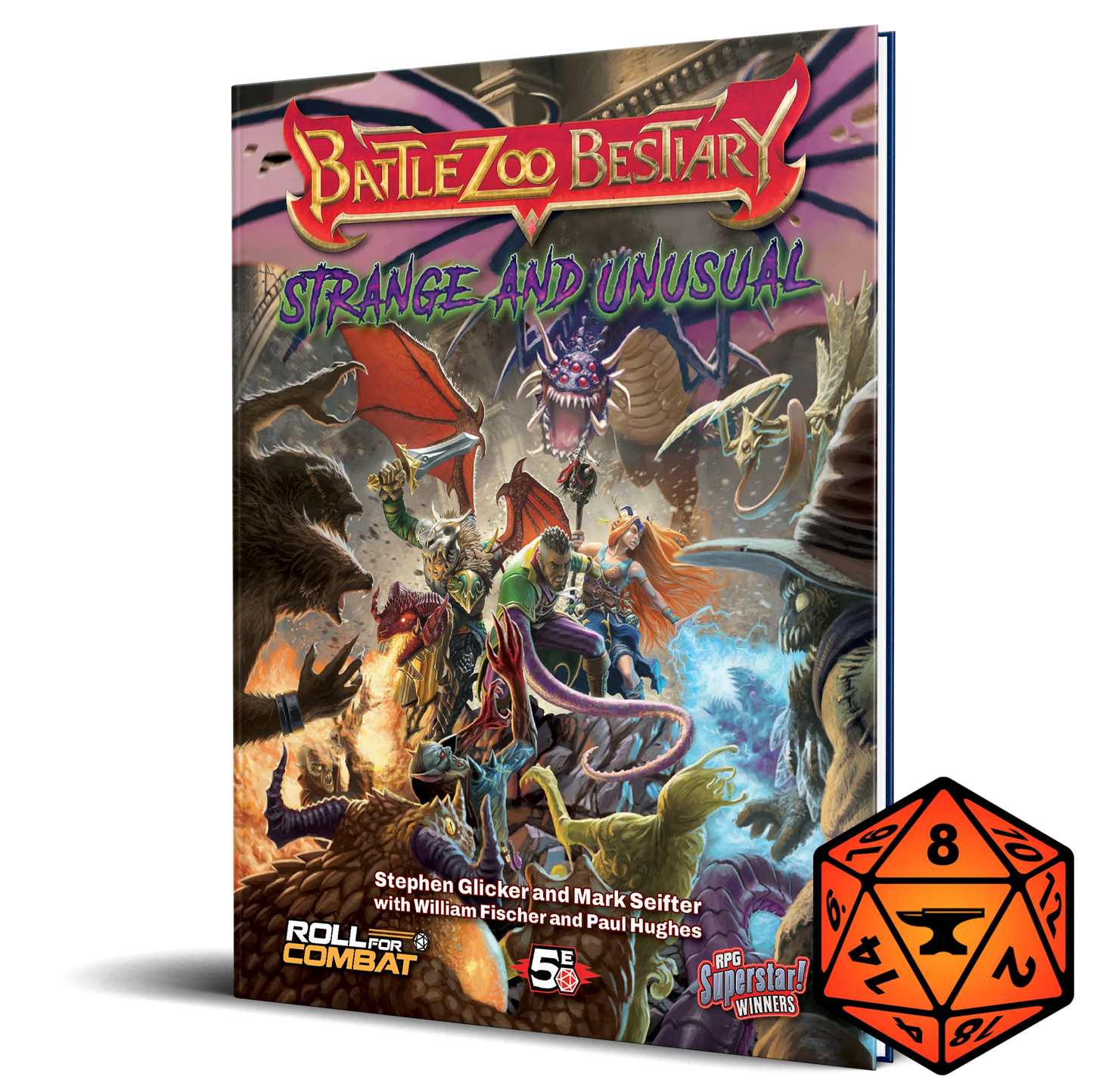Battlezoo Bestiary: Strange & Unusual Hardcover & PDF Roll For Combat