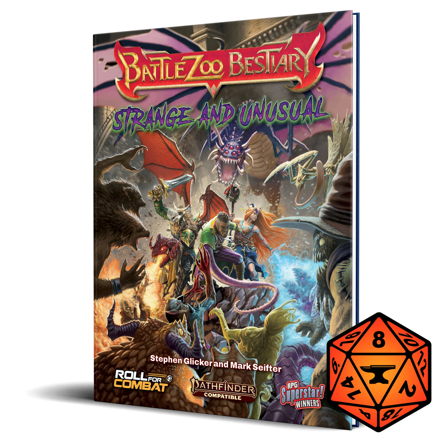 Battlezoo Bestiary: Strange & Unusual Hardcover & PDF Roll For Combat