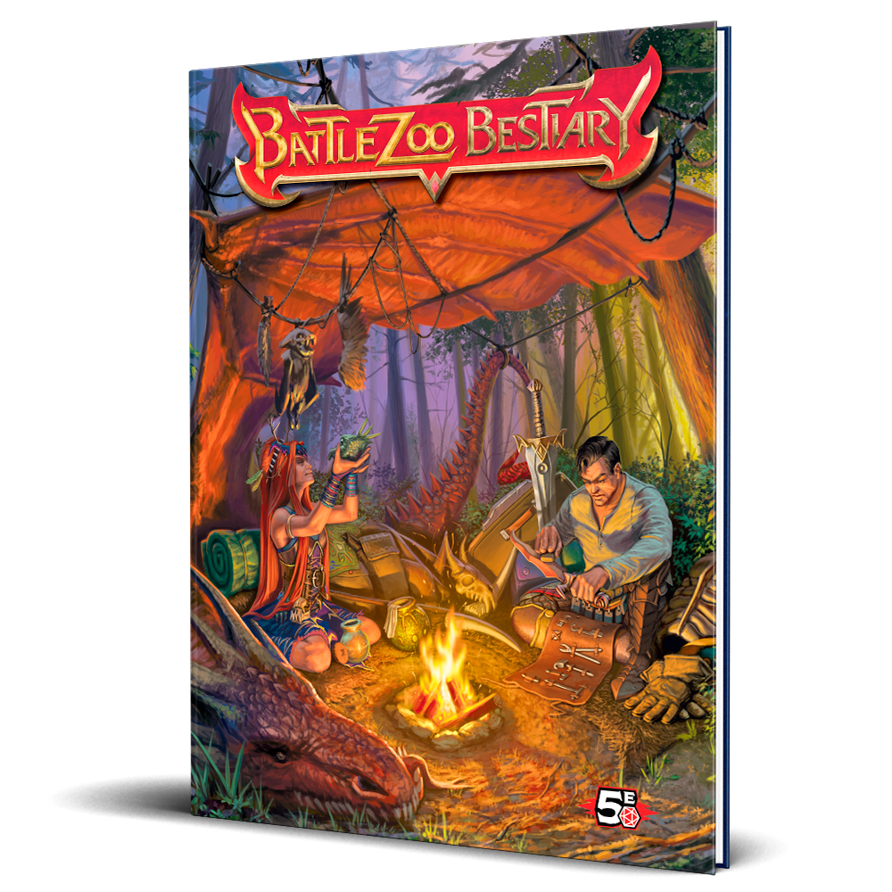 Battlezoo Bestiary Hardcover Limited Edition & PDF Roll For Combat