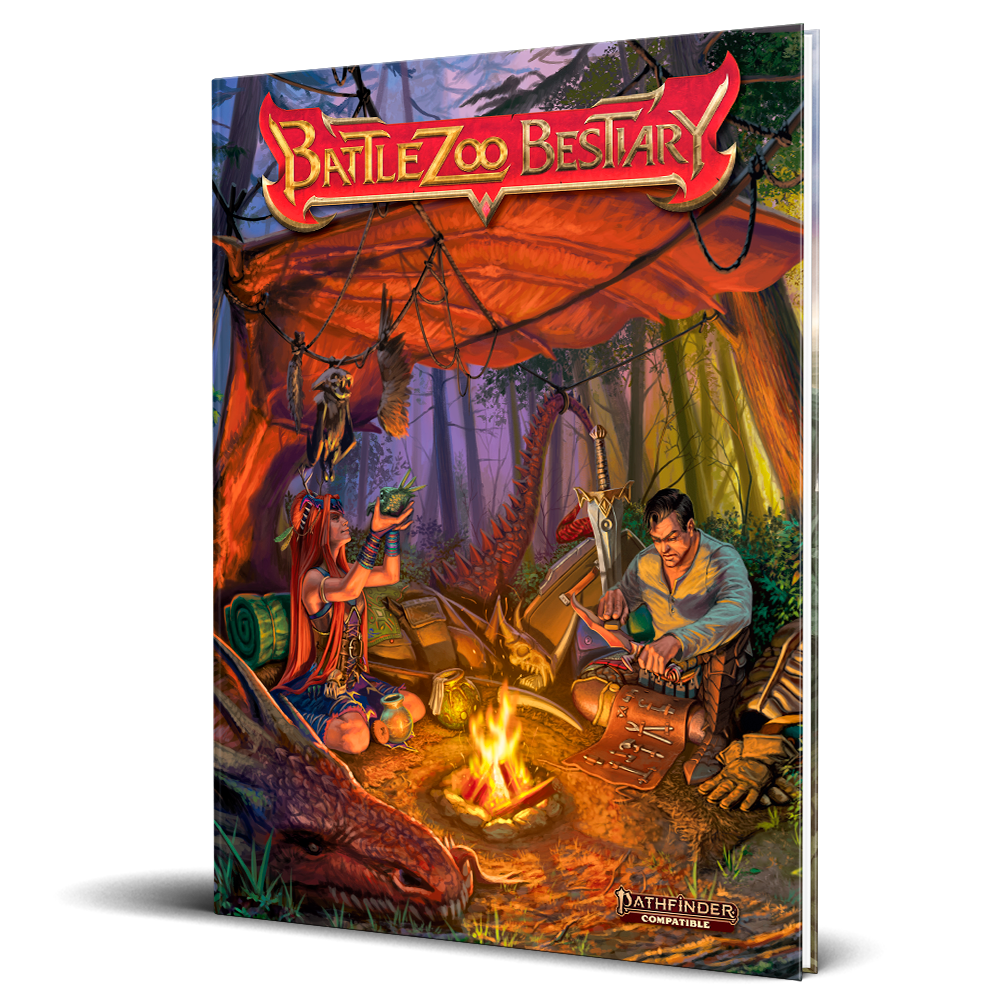 Battlezoo Bestiary Hardcover Limited Edition & PDF Roll For Combat