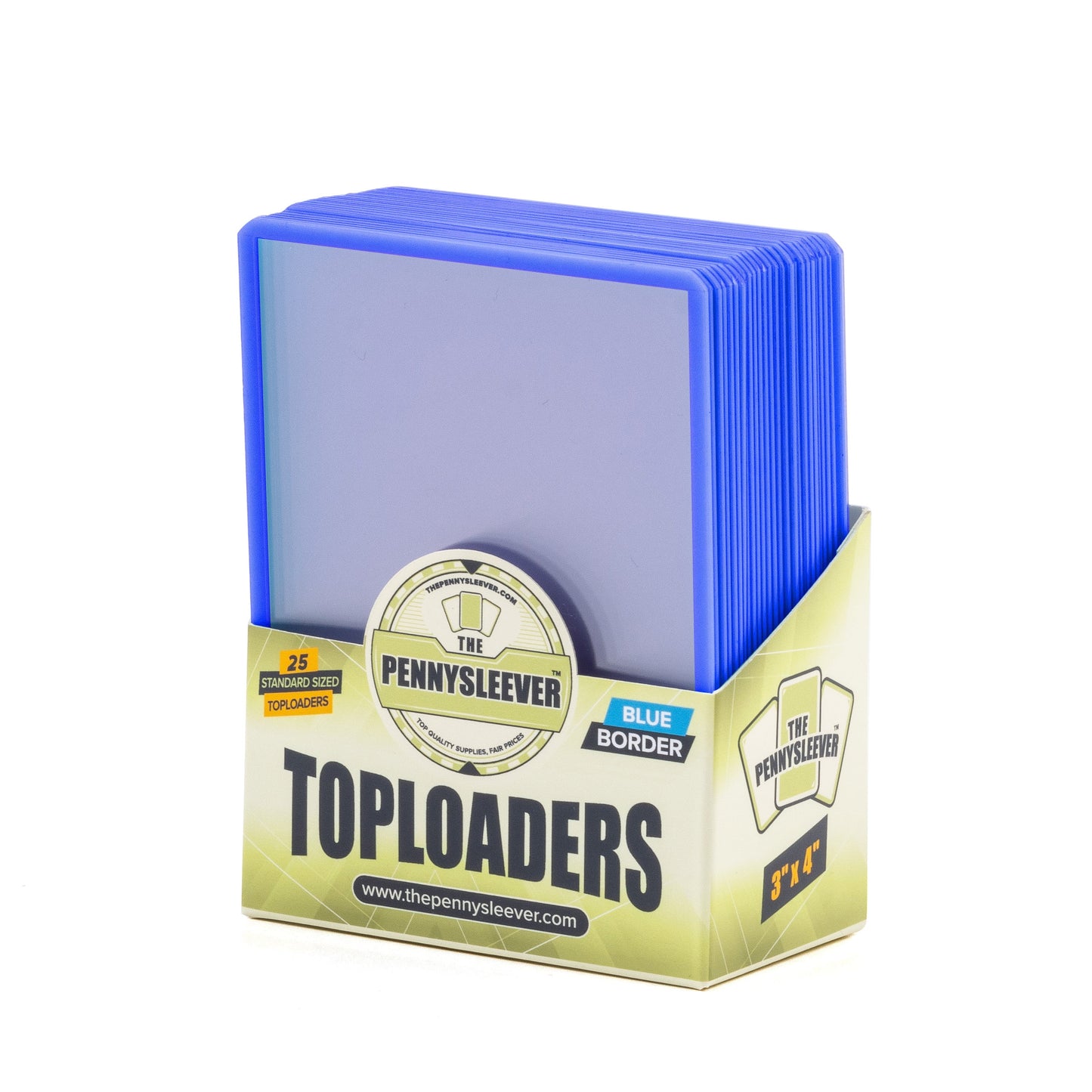 35 pt Colored Border Toploader (25 count) The Pennysleever