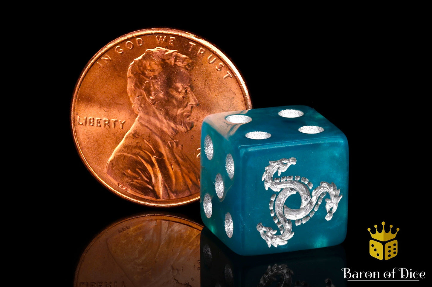 Hydra Dice - Serpent Blue - Out of Play