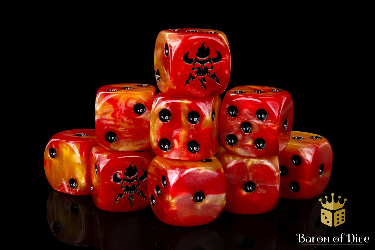 Bloody Icon Dice - Out of Play