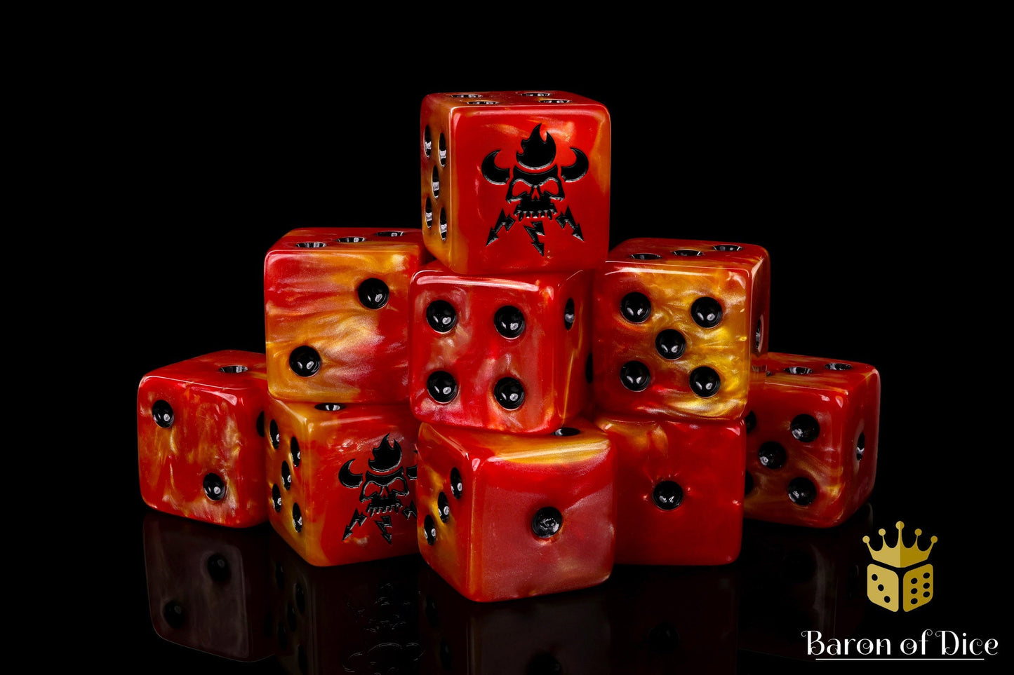 Bloody Icon Dice - Out of Play