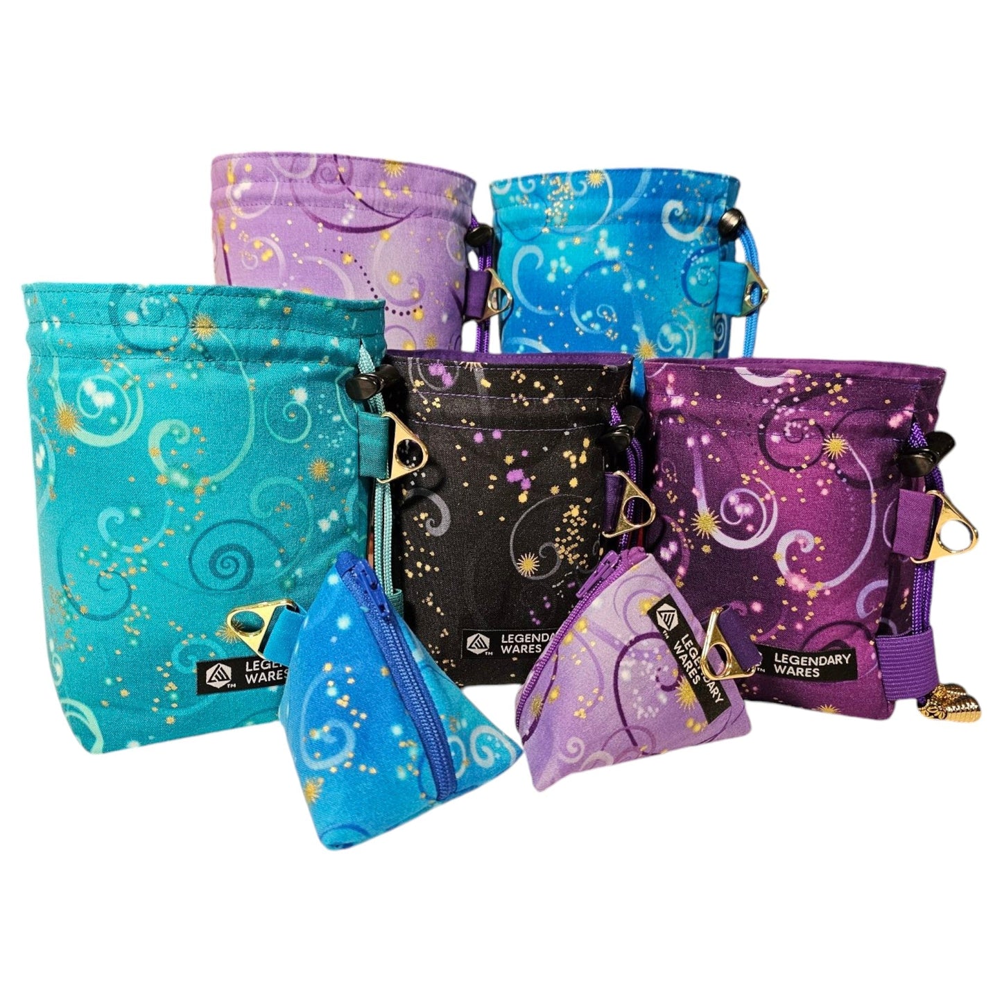 Celestial Swirl Dice Bags - Out of Play