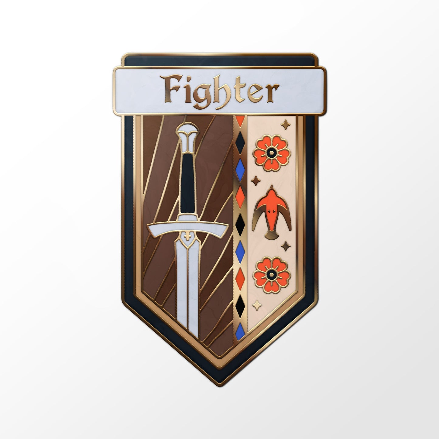 Class Pin - Fighter