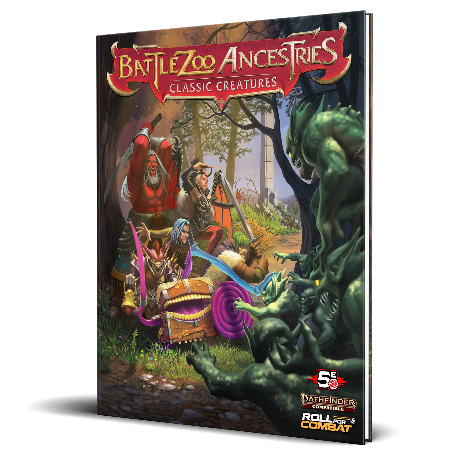 Battlezoo Ancestries: Classic Creatures Hardcover & PDF Roll For Combat