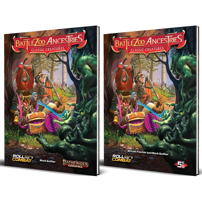 Battlezoo Ancestries: Classic Creatures Hardcover & PDF Roll For Combat