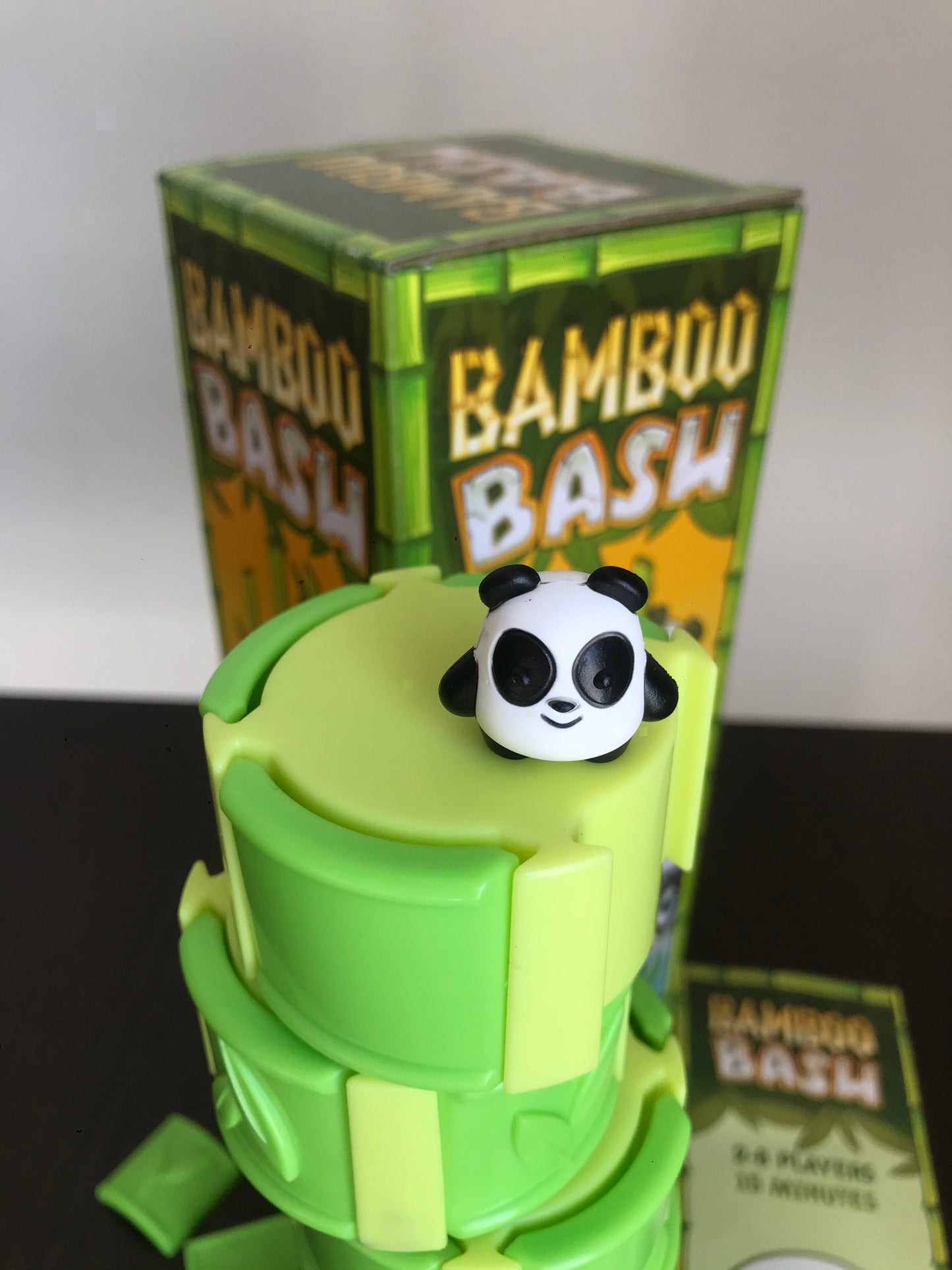 Bamboo Bash 2-8 Player Panda Dexterity Game - - Out of Play