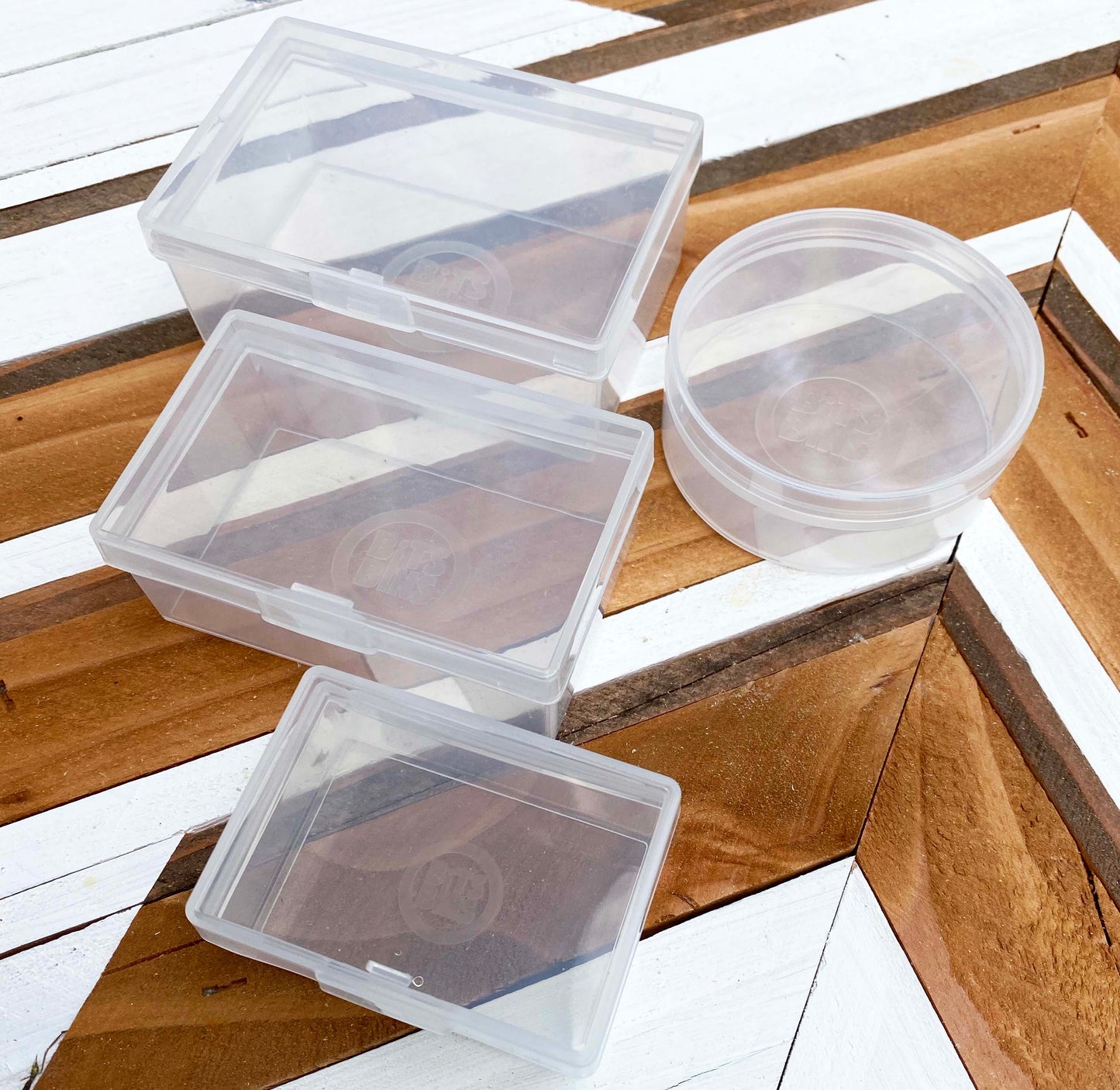 16 BitsBins Pods | Measures 2.6" X 1" | Removable Lid - Out of Play