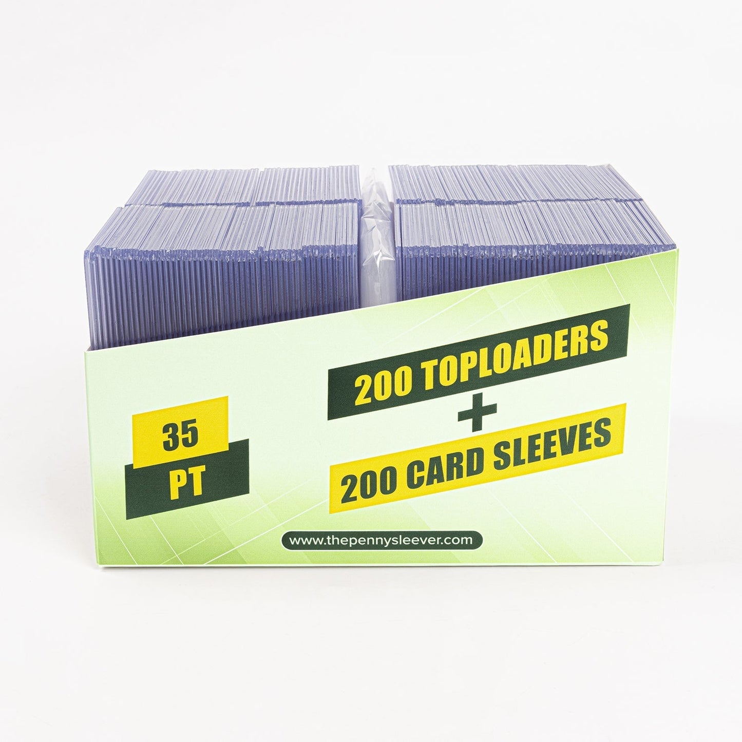 35 pt Toploader (200 count) with Sleeves COMBO Packs The Pennysleever