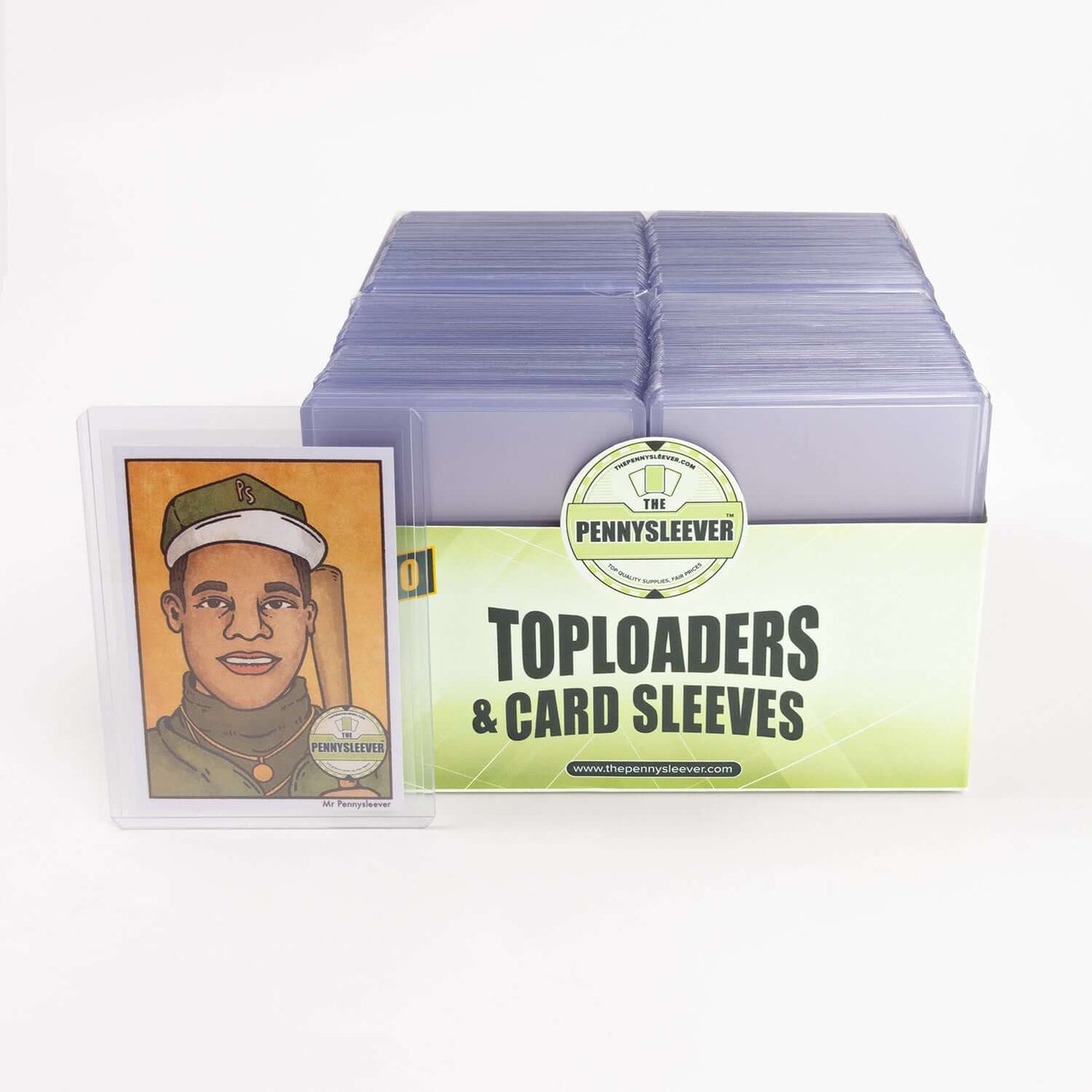 35 pt Toploader (200 count) with Sleeves COMBO Packs The Pennysleever