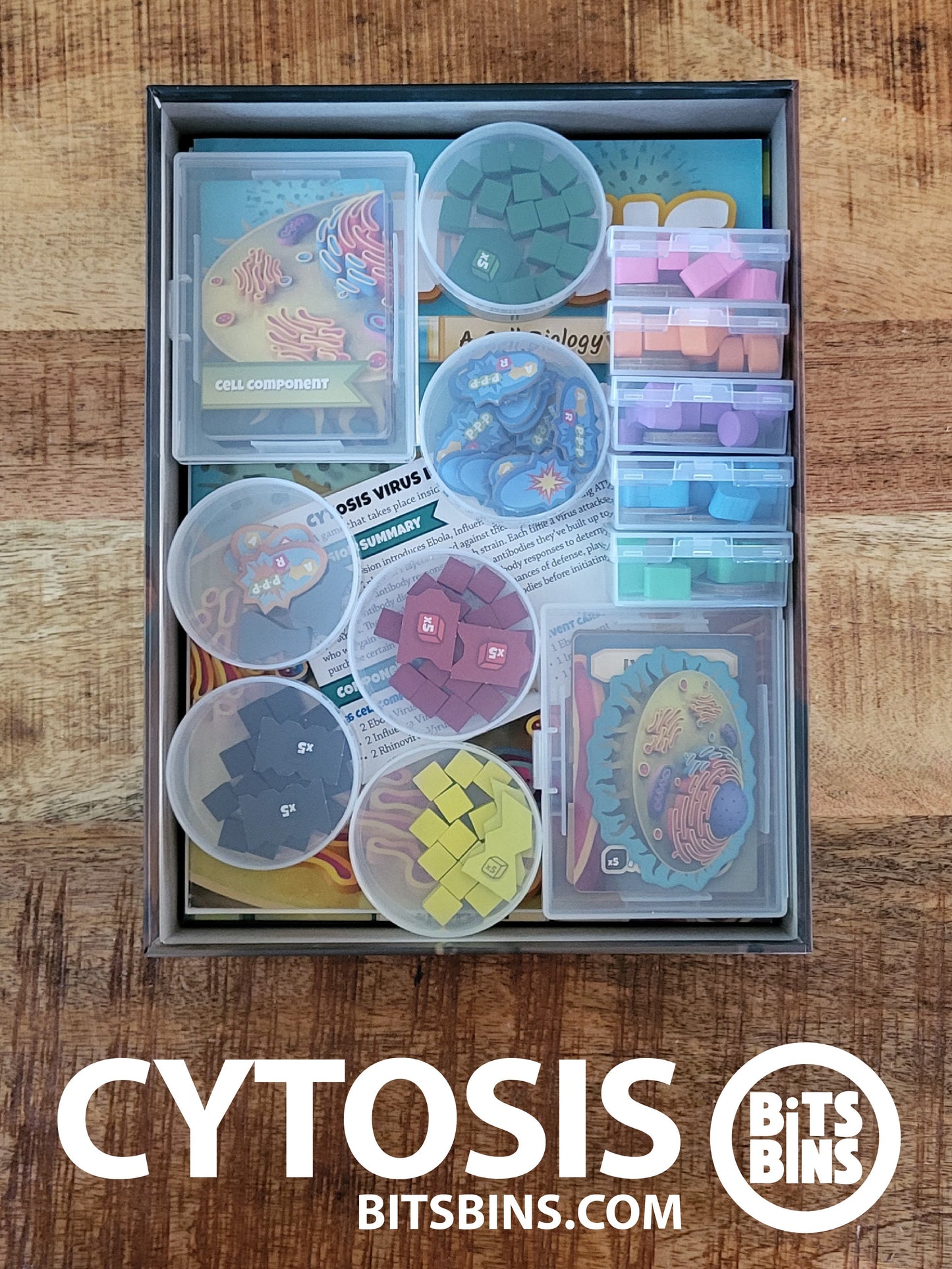 Bits Bins for Cytosis - 6 Pods, 5 Minis, 2 Card Boxes